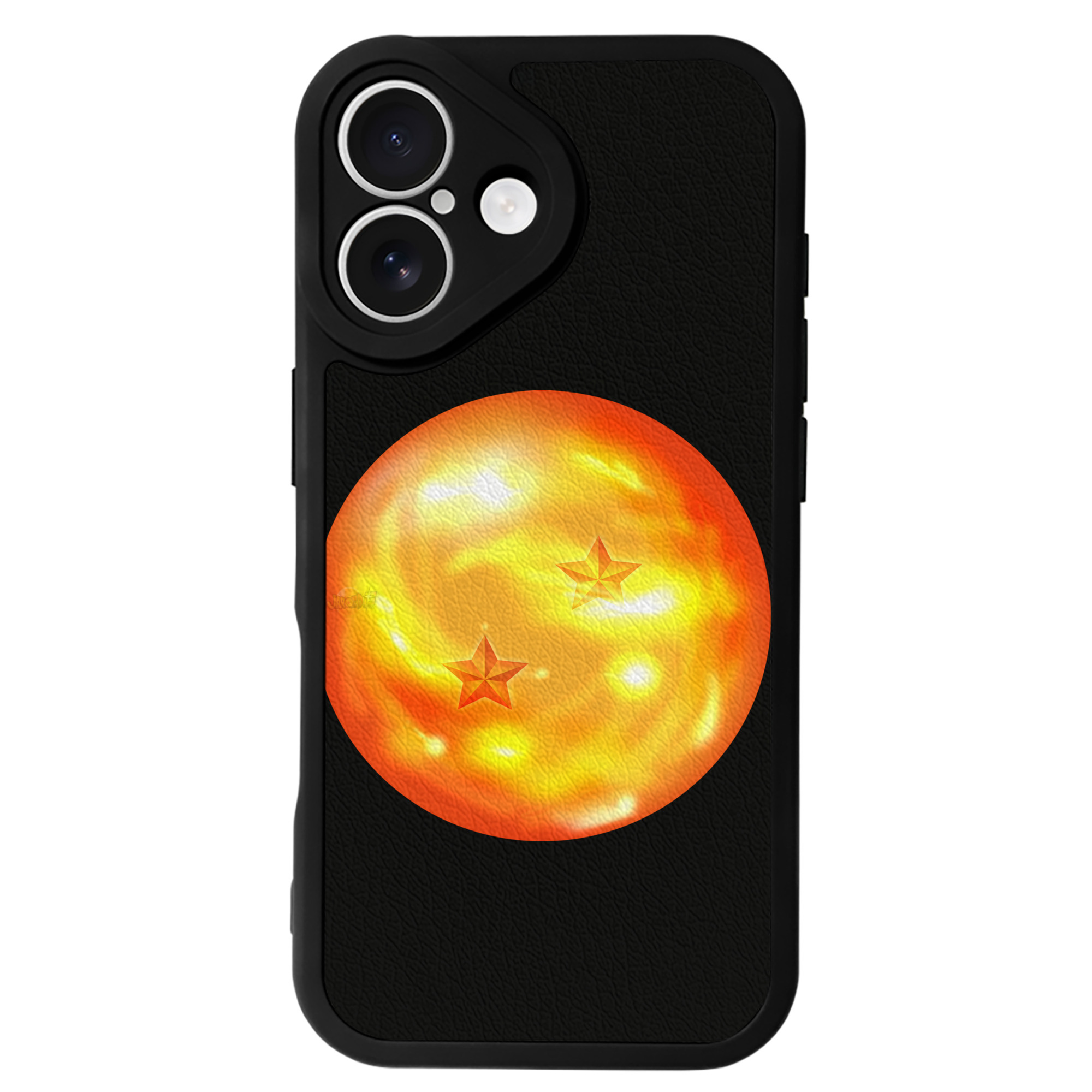 （画像用） ドラゴンボール DRAGON BALL 【iPhone 16シリーズ対応】シリコンスマホケース（レザー調） 材質：シリコン